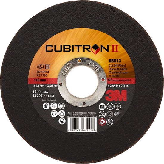 3M™ Cubitron™ 3 Schruppscheibe, 98452, 36 , T27, 150 mm x 7 mm x 22,23 3M™ Cubitron™ 3 Schruppscheibe, 98452, 36 , T27, 150 mm x 7 mm x 22,23