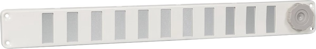 Nedco Rooster - Wit - 370 x 40 mm