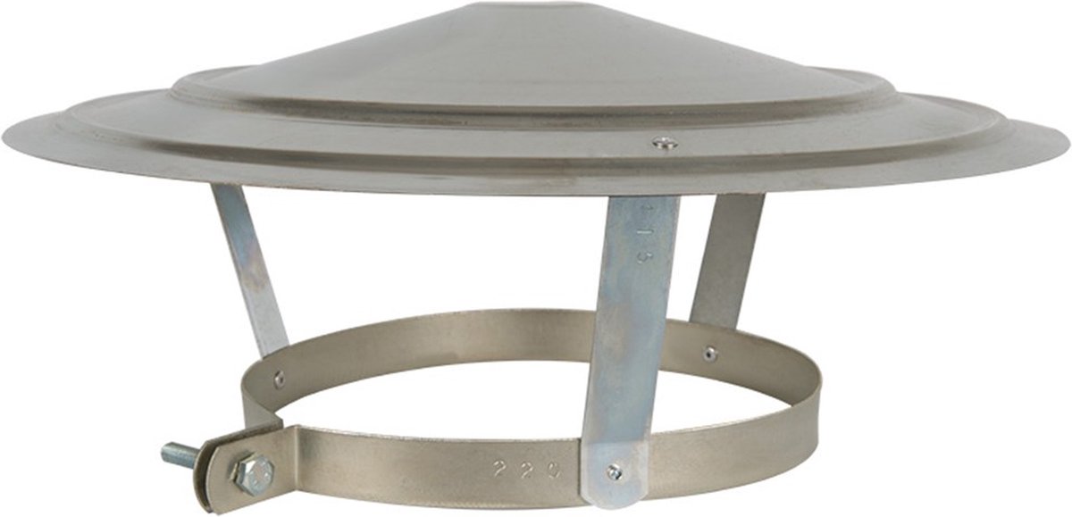 Nedco Regenkap 220mm gegalvaniseerd