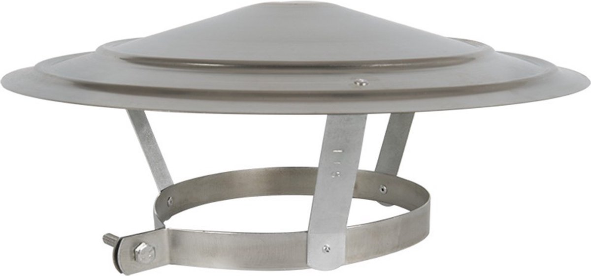 Nedco Regenkap 200mm gegalvaniseerd