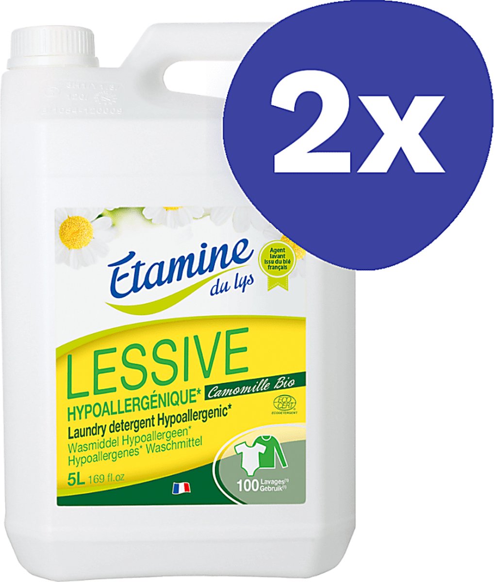 Goedkoopste Etamine Du Lys Vloeibaar Wasmiddel Hypoallergeen (2x 5L