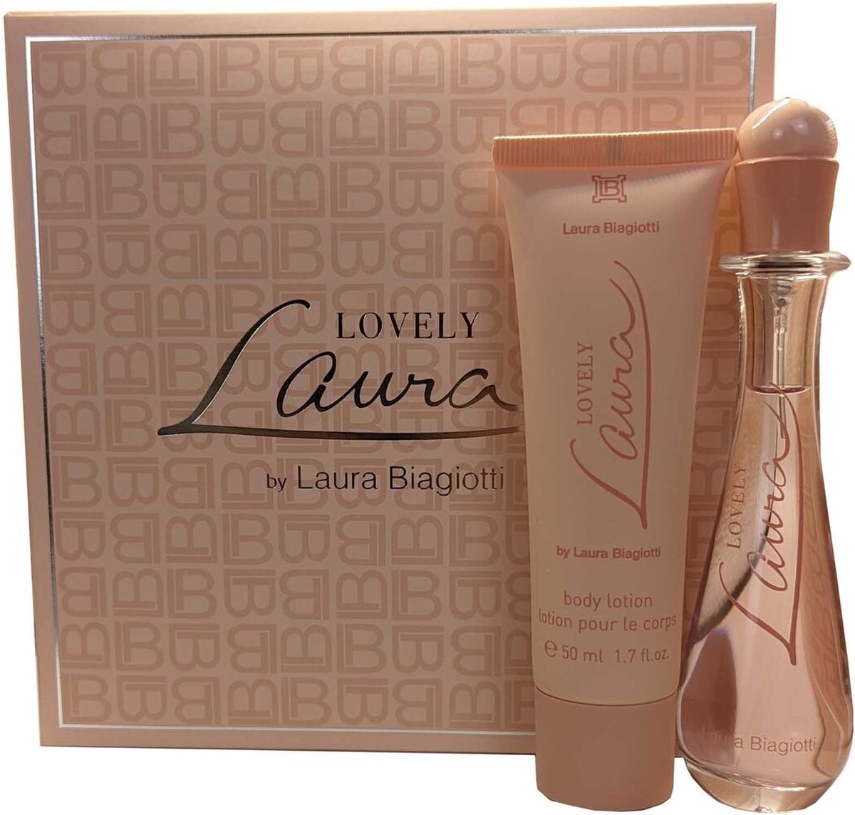 Goedkoopste Laura Biagiotti - Lovely Laura Woman Eau de Toilette 25 ml body lotion 50 ml - Cadeauset