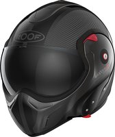 ROOF - RO9 BOXXER 2 CARBON WONDER BLACK - ECE goedkeuring - Maat S - Integraal helm - Scooter helm - Motorhelm - Zwart - ECE 22.06 goedgekeurd