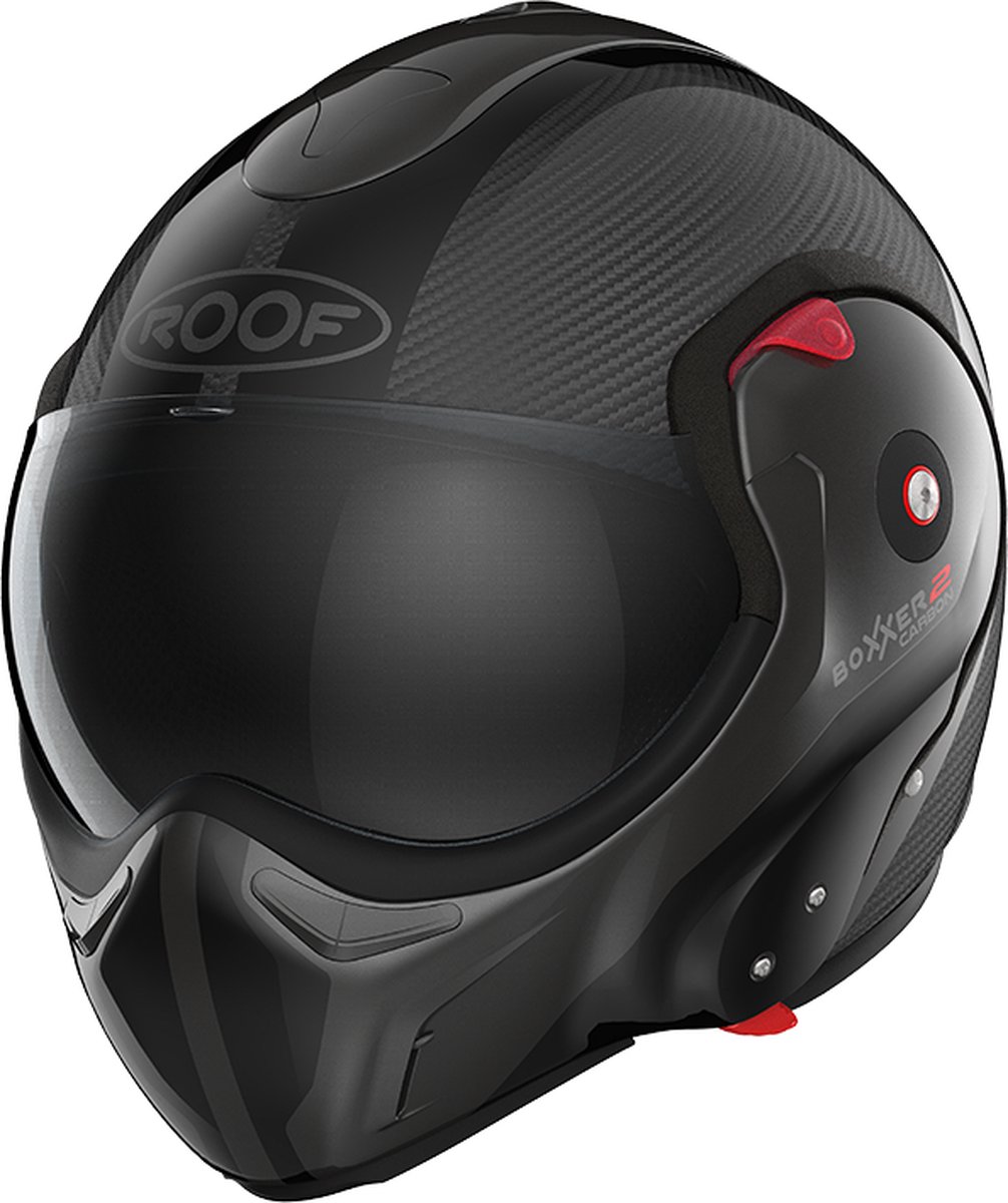 Roof Helm Boxxer 2 Carbon Wonder zwart maat M