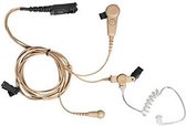 Motorola PMLN6755A beveiliging headset 3-Wire beige M12 Multi-pin aansluiting