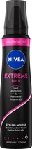 NIVEA Extreme Hold Hair Styling Mousse - Haarmousse - 48 uur Fixatie - Verrijkt Met Vitamine B3 - Voordeelverpakking 6 x 150ml