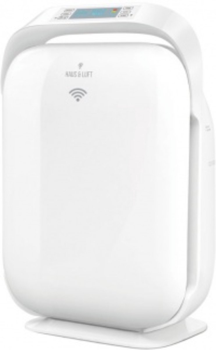 Haus & Luft - Luchtreiniger met HEPA filter - Werkt op WiFi/App - Air Purifier - 481m3/u - 4 snelheden - Geschikt voor ruimtes tot 50m² - Wit