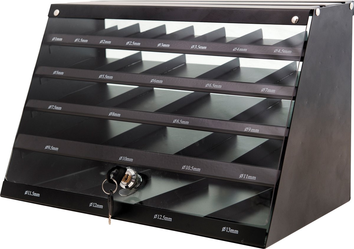 Milwaukee Metaalboren HSS-Rollforged - DIN 338 - 345-delig kabinet HSSR Cabinet - 345 stuks - 4932352674