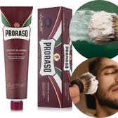 Proraso - Crème à raser en tube pour barbe épaisse, 150 ml