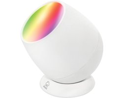 Deltaco Smart Home Slim Wake-up Light - RGB verlichting - USB-C - Wit
