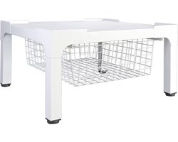 Nedco - Wasmachine verhoger met draadmand - Heavy bold - maximale belasting 200Kg