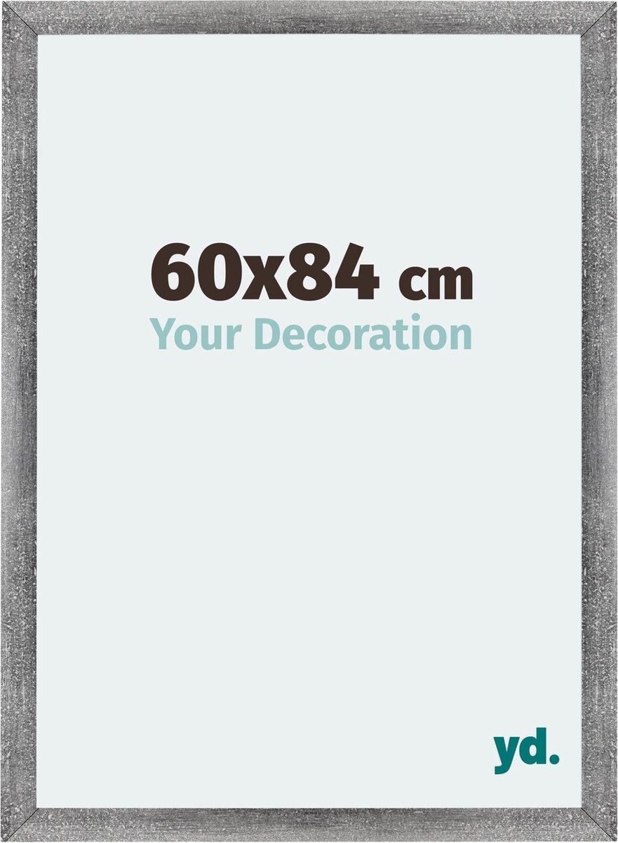 yd. Your Decoration - Fotolijst 60x84 cm - MDF - Grijs Geveegd - Mura
