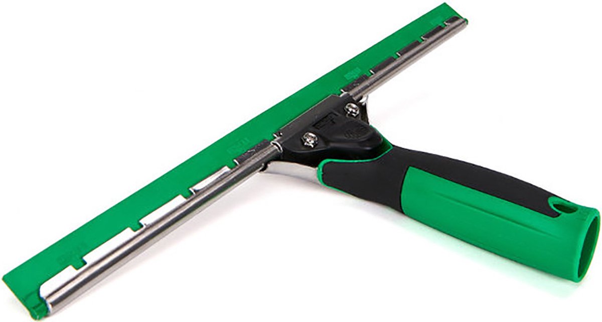 Unger ErgoTec Power raamwisser 35 cm - Medium rubber groen