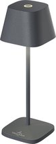 Villeroy & Boch | Naples Micro | Lampe de table rechargeable | intérieur outdoor | IP65 | Dimmable | Anthracite
