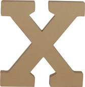 Decopatch Letter - 20 cm - Papier marche - Letter X