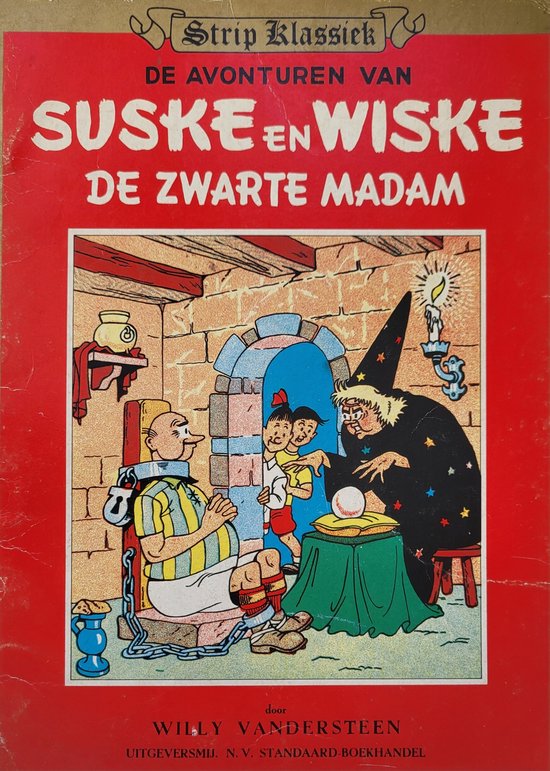 9789002145896 - Strip klassiek - Suske en Wiske - De Zwarte madam (originele tekeningen)