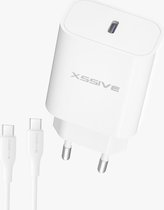 Xssive PD 20W Quick Charger+C-C Kabel XSS-AC65NW – Wit