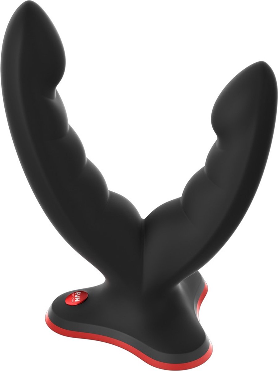 Goedkoopste Fun Factory - Ryde Zwart - Dubbele dildo