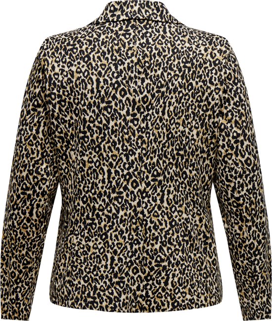 Only Carmakoma Cargoldtrash blazer dierenprint maat 48