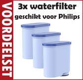 VOORDEELSET van 3 ECCELLENTE waterfilters geschikt voor Philips Saeco CA6903 / CA690301 / CA6903/22