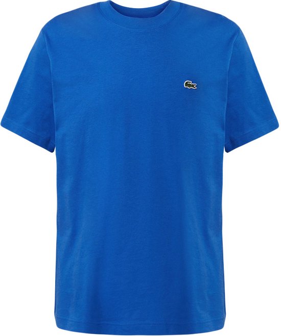 Lacoste O-hals shirt crocodile logo blauw - 3XL