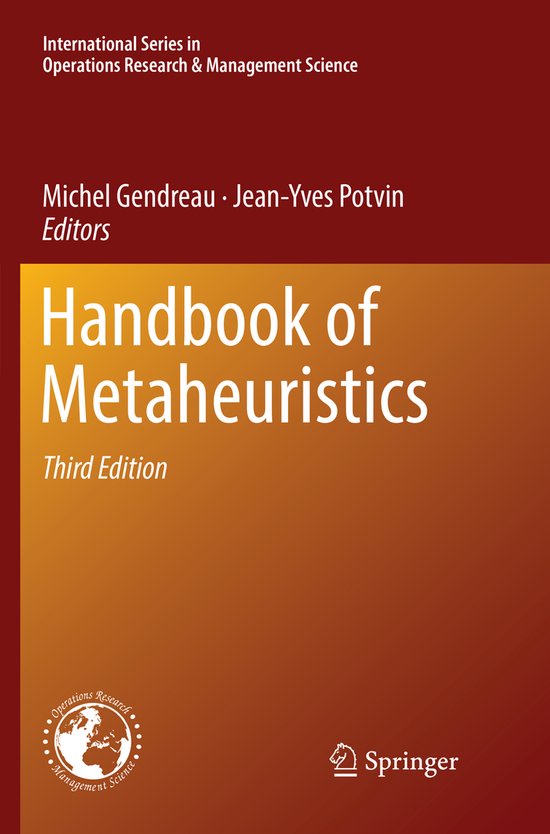 Handbook of Metaheuristics - cover