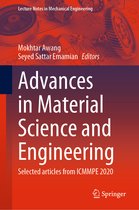 Lecture Notes in Mechanical Engineering- Advances in Material Science and Engineering