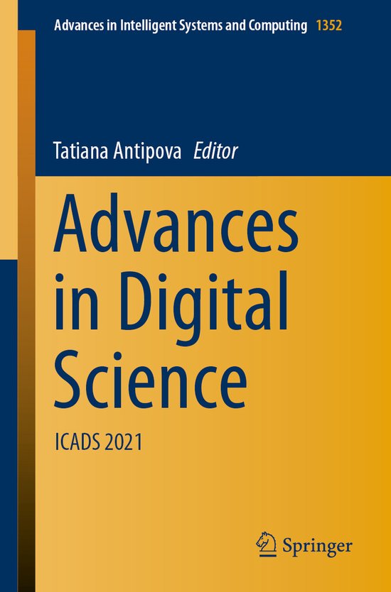 Advances in Digital Science - cover