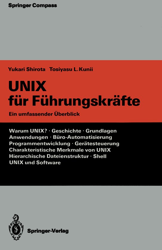 Unix Für Führungskräfte - cover