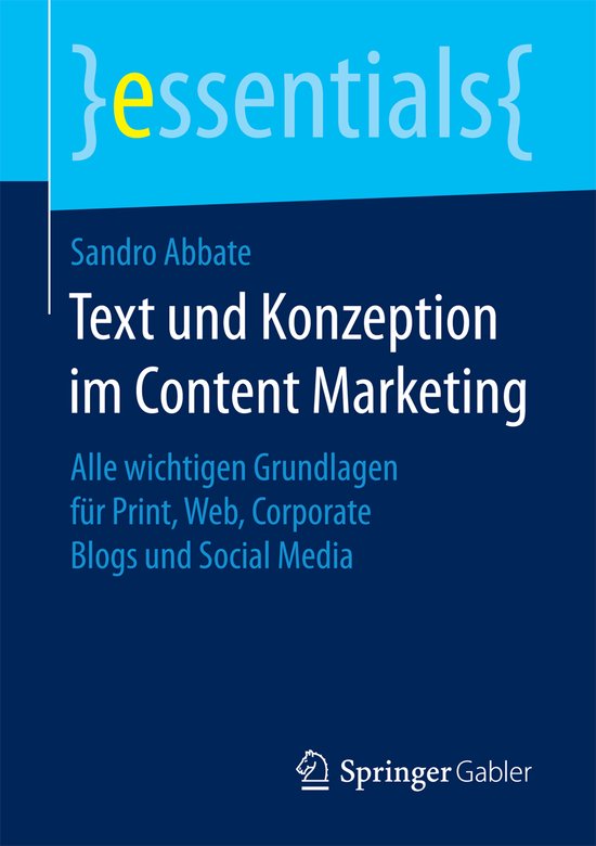 Text und Konzeption im Content Marketing - cover