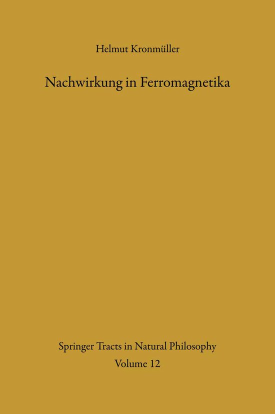 Nachwirkung in Ferromagnetika
