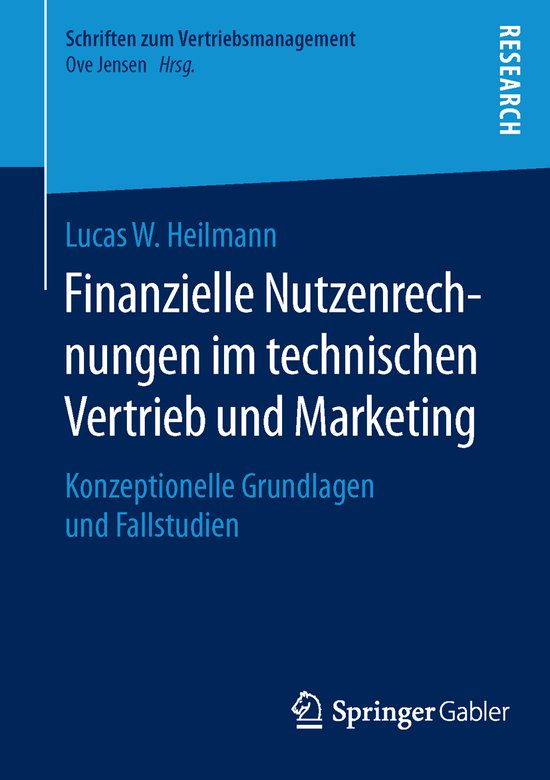 Finanzielle Nutzenrechnungen im technischen Vertrieb und Mar ... - cover