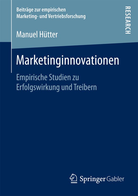 Marketinginnovationen - cover