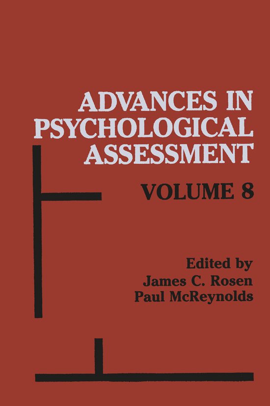 Advances in Psychological Assessment - cover