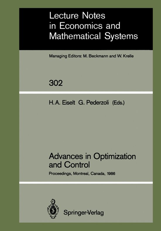 Advances in Optimization and Control - cover