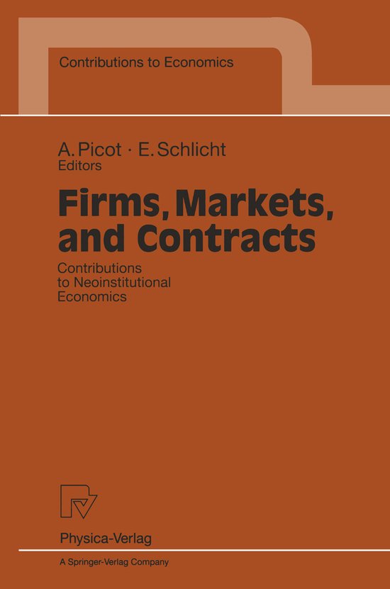 Firms, Markets, and Contracts - cover