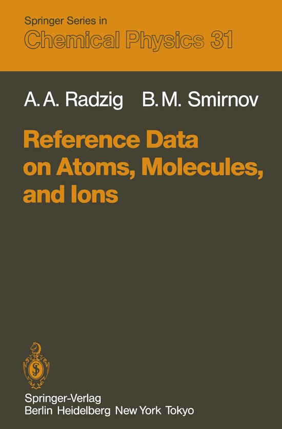 Springer Series in Chemical Physics31- Reference Data on Ato ... - cover