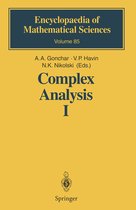Encyclopaedia of Mathematical Sciences- Complex Analysis I