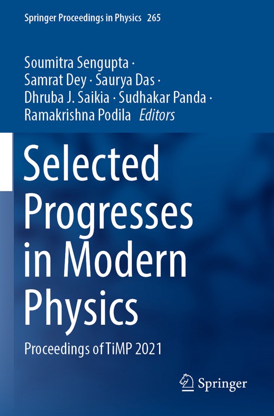Springer Proceedings in Physics265- Selected Progresses in M ... - cover