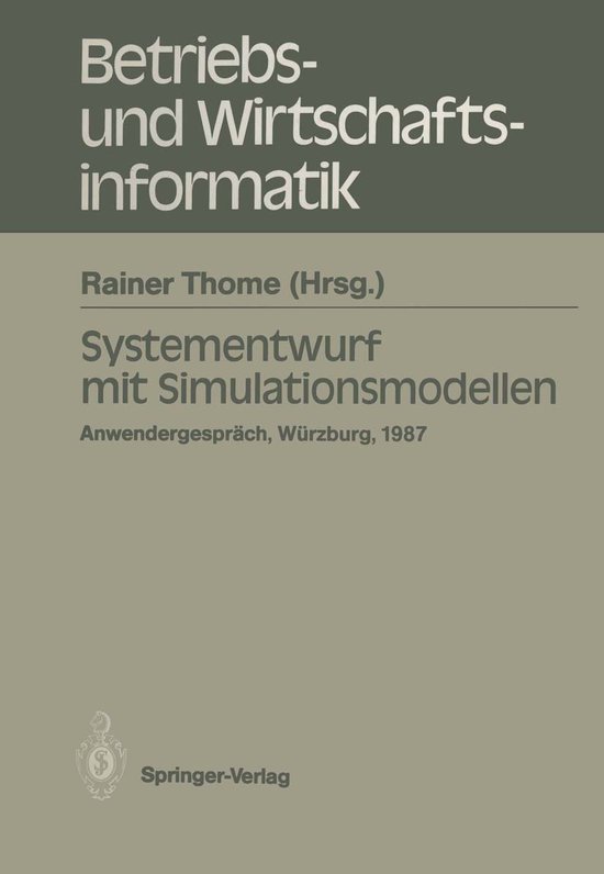 Systementwurf mit Simulationsmodellen - cover