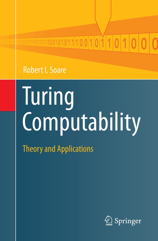 Foto: Theory and applications of computability turing computability