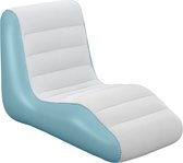 Bestway - Leisure Luxe Chaise - Chaise Longue Gonflable - 1 Personne - 133 cm x 79 cm x 88 cm