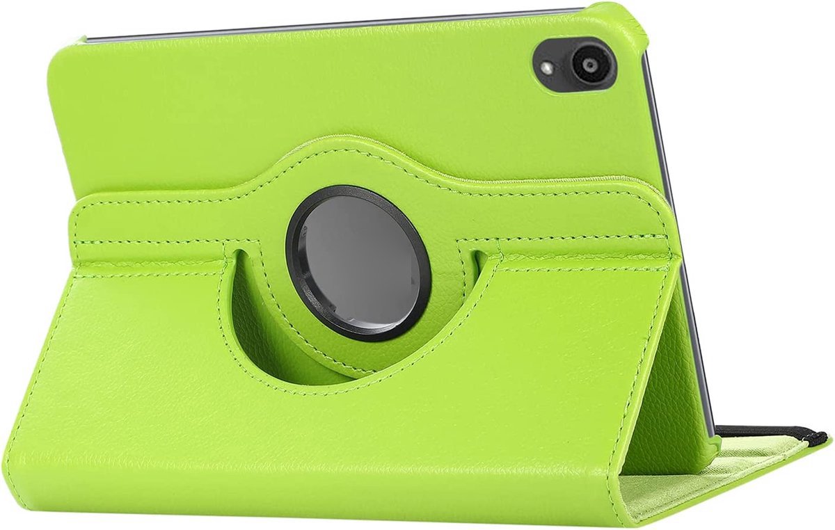 Draaibare Bookcase - Geschikt voor iPad Mini Hoes 6e Generatie - 8.3 inch (2021) - Groen