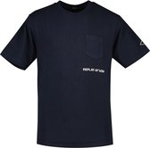 Replay M6815 .000.22662g T-shirt Met Korte Mouwen Blauw M Man