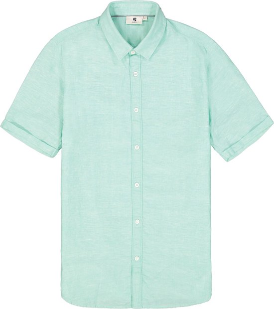 GARCIA Heren Overhemd Groen - Maat L