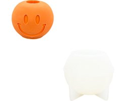 Jesmonite - Siliconen mal kaarsenhouder smiley