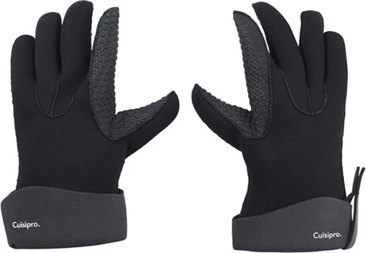 Barbecue- Ovenhandschoen Grijs 1 Paar Small Neoprene Cuisipro 100201-425