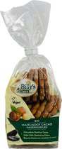 Billy's Farm Biologische Haverkoekjes hazelnoot cacao (DOOS 8x175 gram grootverpakking) NL-BIO-01