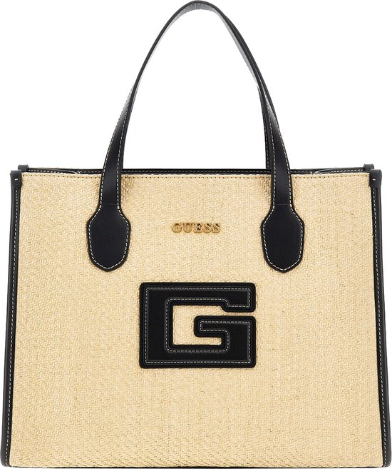 Guess G Status 2 Compartment Tote natural/black