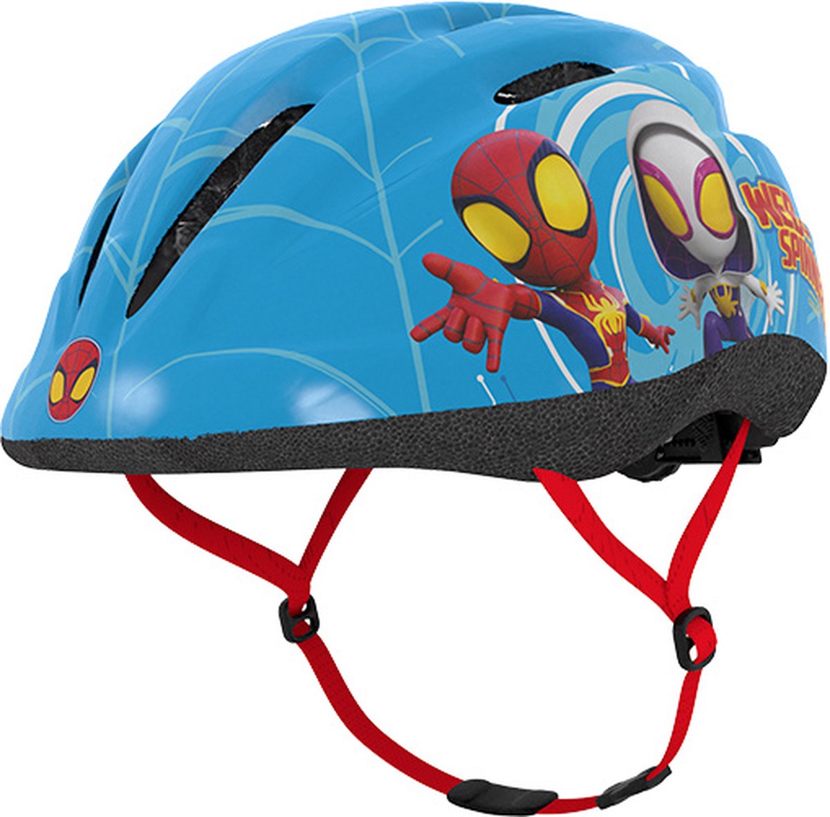 Spidey Fietshelm - Marvel Kinderhelm - 48-52 cm - S - Blauw